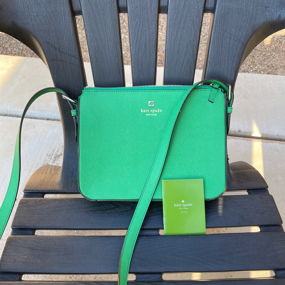 Kate spade green purse